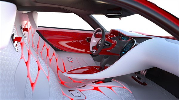 Renault DEZIR Concept Interior Design